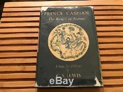Prince Caspian, C S Lewis (1951), True Première Édition Signé Par C S Lewis