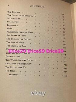 RELIGION ET DHARMA RARE par Sister Nivedita Première Édition 1915