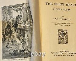 Rare 1910 1ère Éd. Le Cœur De Flint Une Histoire De Fée Eden Phillpotts Charles Folkard