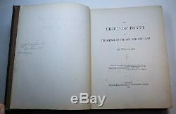 Rare Livre Lumière D'egypte 1889 1er Occulte Hermetic Brotherhood Luxor Burgoyne