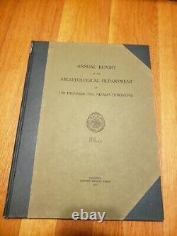 Rare Rapport Archéologique Des Dominions De Nizam 1915-1916 Inde Édition Originale
