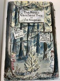 Rare The Magic Christmas Tree By Lee Kingman First Printing 1st Edition Hb Withdj