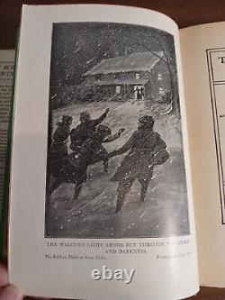 Rare Vintage Les jumeaux Bobbsey au chalet de neige 1ère édition 1913 Laura Lee Hope