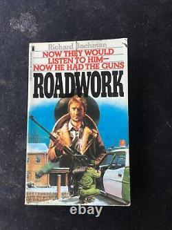 Richard Bachman Roadwork Stephen King 1983 Livre De Poche