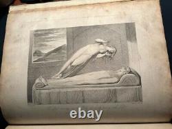 Robert Blair Le Tombeau WILLIAM BLAKE GRAVURES 1808 Première Édition