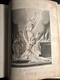 Robert Blair Le Tombeau WILLIAM BLAKE GRAVURES 1808 Première Édition