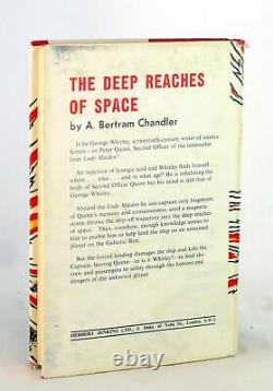 'Roman de science-fiction et de suspense 'Space Born' de Lan Wright, 1re édition 1964, relié avec jaquette'