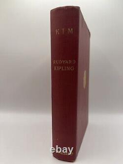 Rudyard Kipling Kim Première Édition Londres