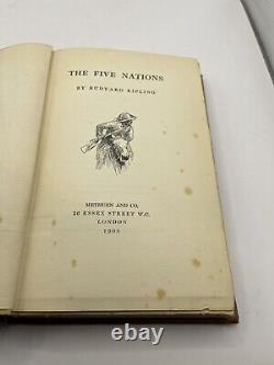 Rudyard Kipling LES CINQ NATIONS Première édition
