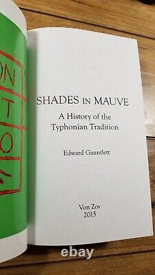 Shades En Mauve Tradition Typhonienne Par Edward Gauntlett Kenneth Grant, Magick