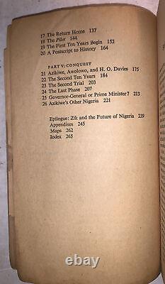 Signé, Une Vie D'azikiwe, K A B Jones-quartey, 1965, Histoire Politique Africaine
