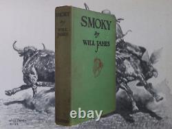 Smoky The Cow Horse Will James 1926 Première Édition 4e Impression 1927 Newberry