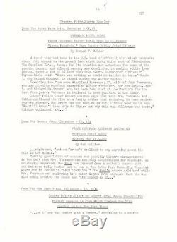 Stephen King Avant Que Le Jeu Signé 44 La Page Manuscrit Brillante Excisés Prologue