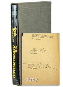 Stephen King Dark Tower Gunslinger Signed Limited First Edition Complete 9 Vol