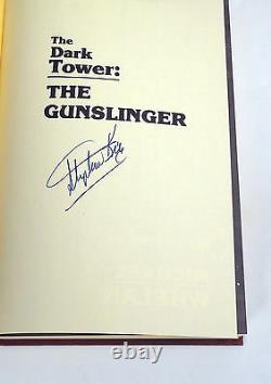 Stephen King The Gunslinger Signé Autographe 1ère Édition/1er Livre D’impression