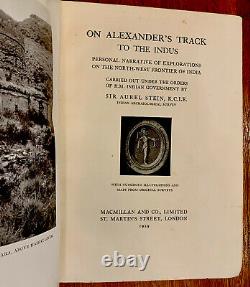 Sur La Piste D'alexander Jusqu'à L'indus, Aurel Stein, 1er Ed. 1929, Tibet, Illustré