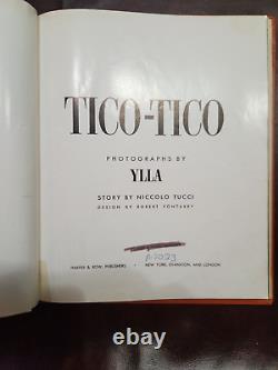 TICO TICO par Niccolo Tucci 1938 hc PREMIÈRE ÉDITION 1ère IMPRESSION Collectionneur Rare
