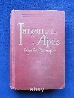 Tarzan Des Pes Par Edgar Rice Burroughs 1st Ed / 1st Reliding Rarest State