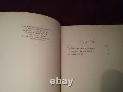 Tennyson par Humbert Wolfe 1930 Première Édition