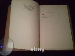 Tennyson par Humbert Wolfe 1930 Première Édition