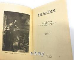 The Air Trust England Antique Book 1915 Première Édition Science Fiction Original