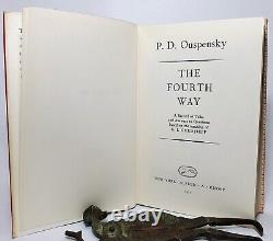 The Fourth Way P. D. Ouspensky 1957 True Première Édition Première Impression Hc$6,50 Dj