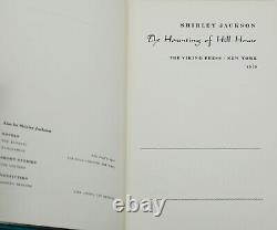 The Haunting Of Hill House Shirley Jackson Première Édition 1959 1st Printing
