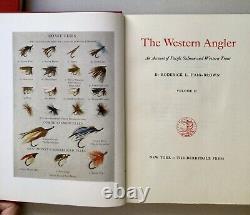 The Western Angler By Haig-brown Derrydale 2 Volumes First Edition 1939 Limited