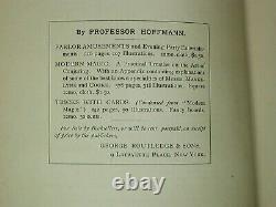 Tricks Avec Cards 1889 Première Édition Par Le Professeur Hoffmann
