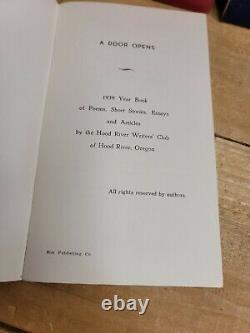 Une Porte Ouvre 1939, 42, 44 Annuaires De Poèmes, D'essais, D'histoires Courtes Et D'articles