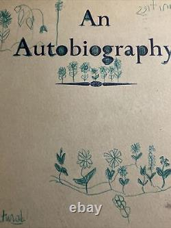 Une autobiographie par R. G. Collingwood, Édition originale de 1939 avec jaquette.