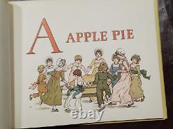Une tarte aux pommes par Kate Greenaway 1899 hcdj, première édition illustrée 1ère Rare