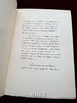 VACHE Lettres De Guerre PREMIÈRE ÉDITION Limitée 1919 Surréalisme RARE Art DADA