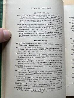 Vie d'enfant en Italie en 1874 : Première édition reliée en dur très rare