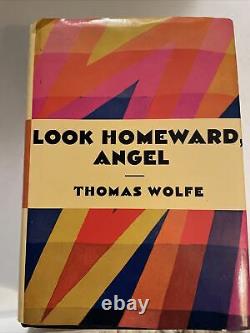 Vintage Thomas Wolfe Look Homeward Angel Première Édition 1929