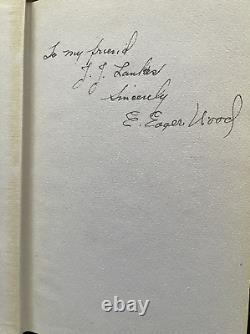 Vol incertain par E. Eager Wood - Signé, Première édition 1945 Poésie