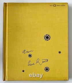 Vtg. Ann & Paul Rand Sparkle Et Spin A Book About Words 1st Ed. MCM 1957 Avec Dj