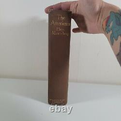 Vtg Book 1904 1ère Édition Anglaise De La Traduction Les Américains Par Hugo Munsterberg