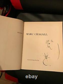 Walter Erben / Marc Chagall Première édition 1957 RELIÉ AVEC JAQUETTE