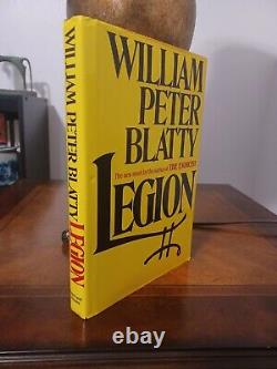 William Peter Blatty Legion Première Édition Premiere Imprimer L'auteur De L'excorcist