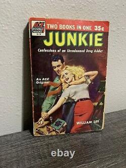 William S. Burroughs Junkie William Lee Ace Double Première Edition 1953