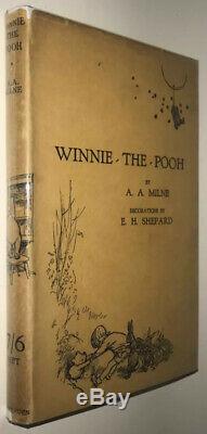 Winnie L'ourson! (première Édition / Première Édition! 1926!) Methuen London Milne Rare