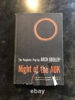 (nuit Of The Auk)arch Oboler / Signé 1ère Édition